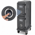 Thumbnail image #3 for Cambro Pro Cart Ultra Electric Front-Loading Cold Food Pan Carrier, 2 Cold Compartments, 10 GN 1/1 Pan Capacity