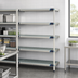 Thumbnail image #3 for MetroMax i 5-Tier Add-On Polymer Shelving Unit with Open Grid Shelves, 42W x 24D x 74H