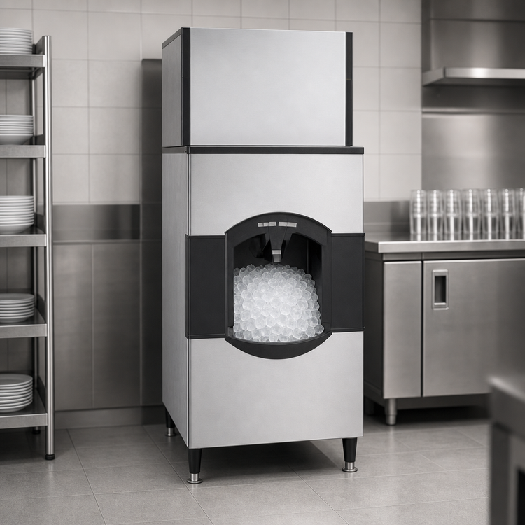 Product image #3 for Ice-O-Matic CD40030 ICE Series Floor Model Cube Ice Dispenser, 30-Inch Wide, 180 lb Storage