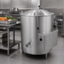 Thumbnail image #3 for AccuTemp Edge Series 30-Gallon Electric Stationary Steam Kettle with 2/3 Jacket and 316 Stainless Steel Liner