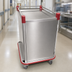 Thumbnail image #3 for Carter-Hoffmann Performance Series Stainless Steel Patient Tray Cart, Single Door, 18-Tray Capacity