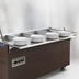 Thumbnail image #3 for Vollrath 2-Series Affordable Portable 46-Inch Plate Rest with Fold-Down Mounting Kit