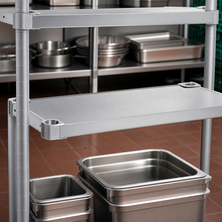 Product image #4 for Quik-Set 42-Inch x 24-Inch Solid Flat Shelf with Marine Edge