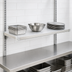 Thumbnail image #4 for New Age Adjust-A-Shelf Solid Aluminum Brute Series Shelf, 60