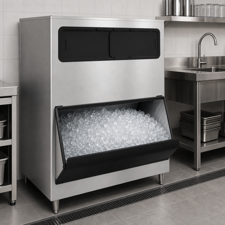 Product image #3 for Hoshizaki 48-Inch Stainless Steel Ice Bin with 1304 lb. Storage Capacity