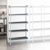 Thumbnail image #3 for Fermostock 5-Tier Starter Shelving Unit with Removable Polymer Inserts, 31 x 18 x 83 Inches