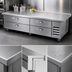 Thumbnail image #3 for Beverage-Air Chef Base Freezer with Extended Top, 4 Drawers, 89-Inch Wide
