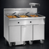 Thumbnail image #3 for Imperial 3-Battery Electric Floor Fryer with Built-In Filter System, Dump Station, and 75 lb. Tanks