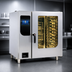 Thumbnail image #3 for Henny Penny FlexFusion Generation 2 Electric Floor Model Boiler Combi-Steamer Oven with Crosswise Racking