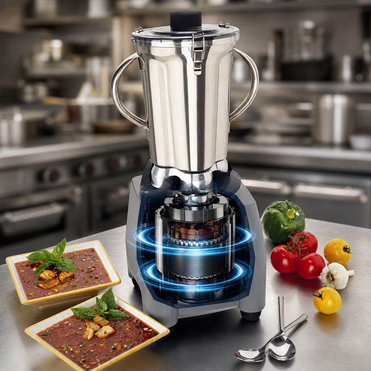 Product image #3 for Waring CB15 Heavy-Duty Commercial Food Blender with 1-Gallon Removable Stainless Steel Container, 3-Speed Plus Pulse