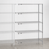 Thumbnail image #3 for Metro Super Erecta 5-Shelf Add-On Wire Shelving Unit, 48W x 18D x 74H, Brite Finish