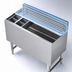 Thumbnail image #3 for Sapphire 36-Inch Underbar Ice Bin with 10-Circuit Cold Plate, 12-Inch Deep, 304 Stainless Steel