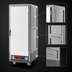 Thumbnail image #3 for Metro C5 3 Series Mobile Full-Height Heated Holding Cabinet with Solid Door, Gray Insulation Armour, Fixed Wire Slides