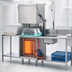 Thumbnail image #3 for Lamber L21EKDPS High-Temp Pass-Through Door-Type Dishwasher with Drain Pump
