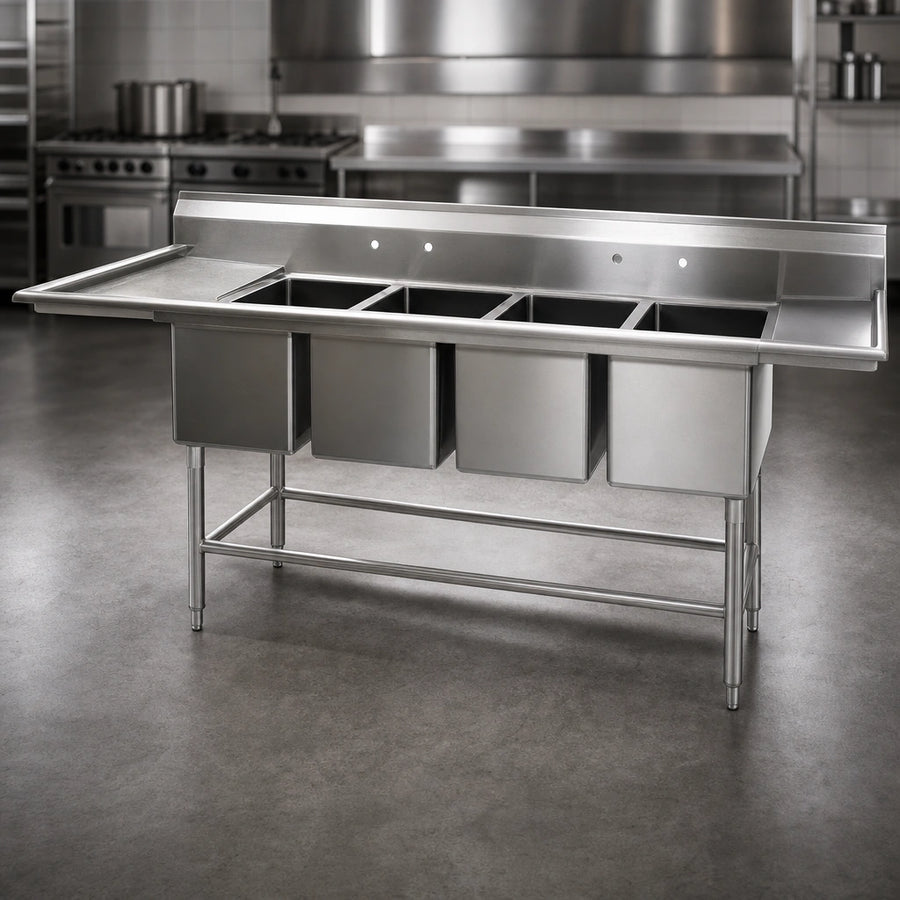 Heavy-Duty Stainless Steel Construction