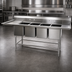 Thumbnail image #3 for Eagle Group Spec-Master FN2080-4-36L-14/3 Four-Compartment Stainless Steel Commercial Sink with 36