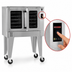 Thumbnail image #3 for Southbend Platinum PCE75B/TI Single Deck Bakery-Depth Electric Convection Oven with Touch Controls and Independent Doors