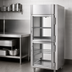 Thumbnail image #3 for Victory UltraSpec HSA-1D-1-EW-PT-HG Single-Section Extra Wide Pass-Thru Heated Holding Cabinet with Glass Half-Doors, Powered by V-Core™