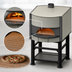 Thumbnail image #3 for Marra Forni Square Wood-Fired Pizza Oven with 35
