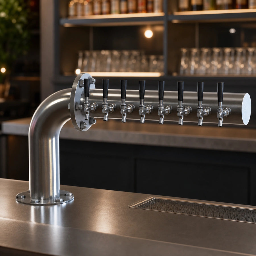 Left-Mount Countertop Design