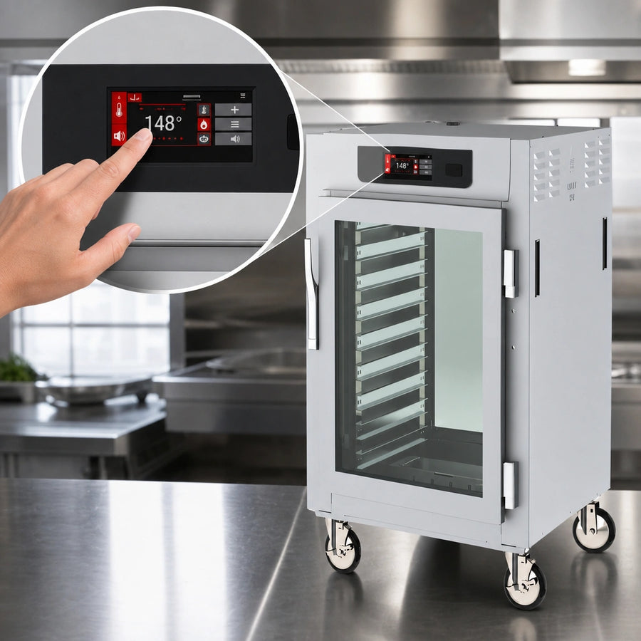 6.8-Inch Touch-Screen Controls
