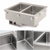 Thumbnail image #3 for Vollrath Two-Well Drop-In Electric Hot Food Well with Thermostatic Controls and Manifold Drain, 208V