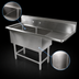Thumbnail image #3 for John Boos Pro-Bowl 2-Compartment Stainless Steel Sink with 30-Inch Right Drainboard