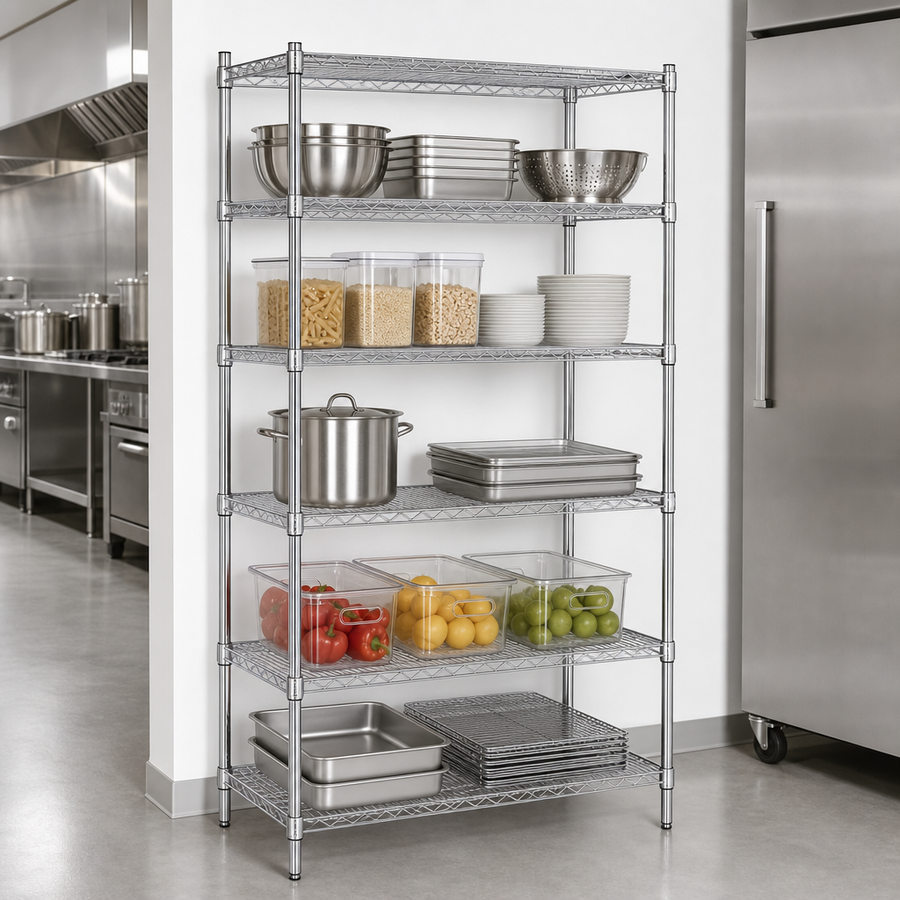 Five-Tier Storage