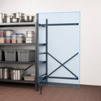 Thumbnail image #3 for Metro SmartLever SM862424-ADD Cantilevered Add-On Shelving Kit, Epoxy-Coated Steel, for 24" x 24" Shelves, 86-3/8" H