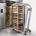 Thumbnail image #3 for Adamatic C-Lift Roll-In Oven Rack with Stainless Steel Lift, 20-Pan Capacity, Single End Load