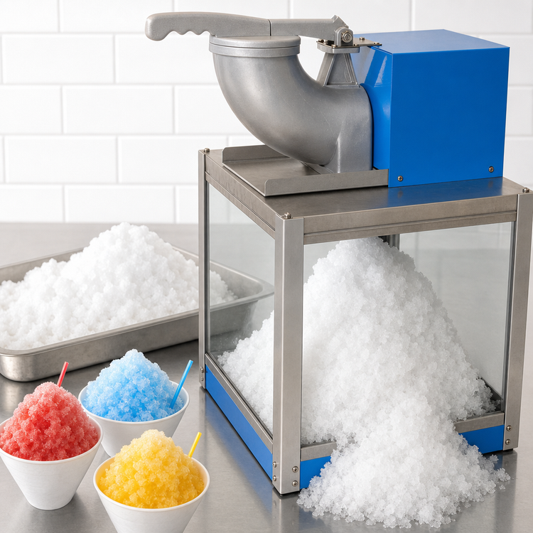 Product image #3 for Benchmark Snow Bank Countertop Snow Cone Machine, 500 Lb. Per Hour