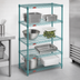 Thumbnail image #3 for EagleGard 4-Tier Stationary Wire Shelving Starter Unit, 36W x 24D x 63H, Hybrid Epoxy Coated