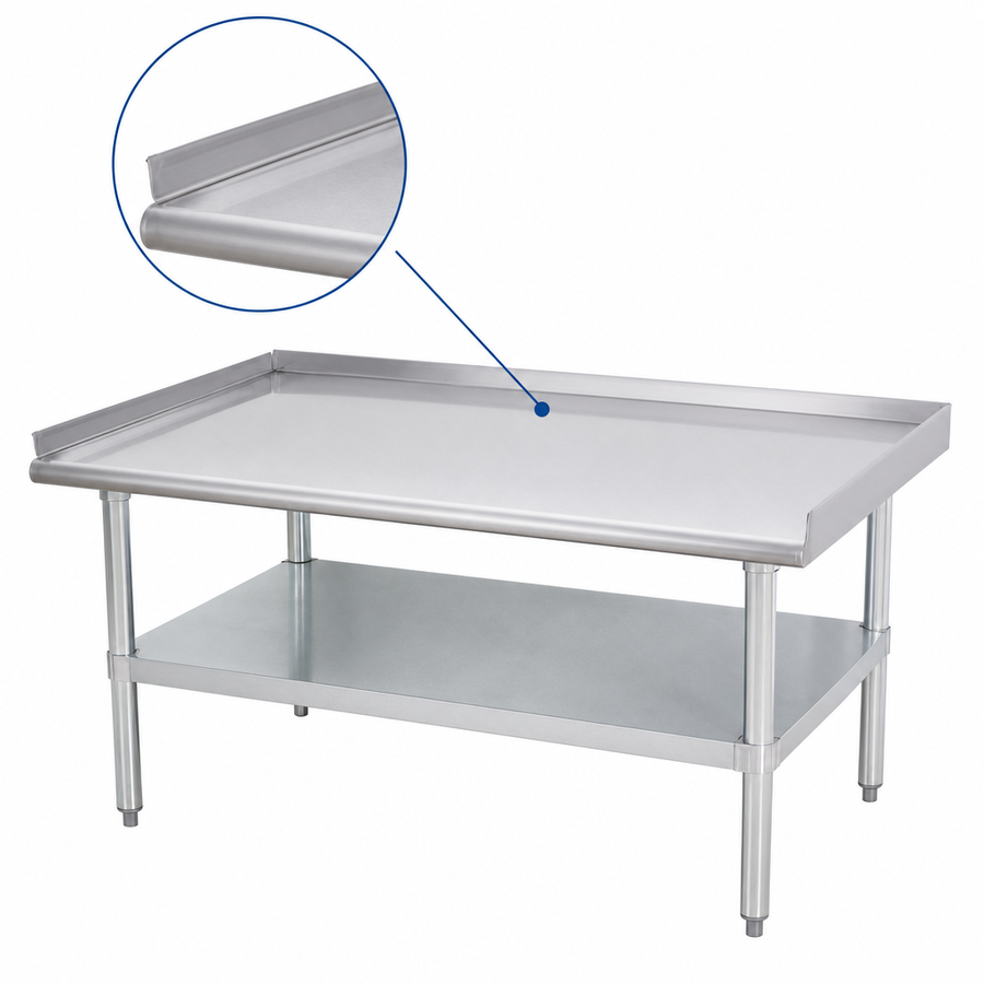 16-Gauge Stainless Steel Top