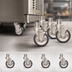 Thumbnail image #3 for MasterRange Set of 4 Casters for MasterRange Smokehouses — Fits SR Series, MBR36 & MBR42