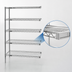 Thumbnail image #3 for Eagle Group 5-Tier Add-On Wire Shelving Unit, 42