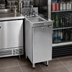 Thumbnail image #3 for CHOICE 12-Inch Stainless Steel Underbar Sink Cabinet with Chemical Storage and Gooseneck Faucet