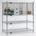 Thumbnail image #3 for EAGLEbrite Zinc Security Enclosure Kit with Hinged Doors for 18-Inch Shelving, 48W x 18D