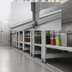 Thumbnail image #3 for Cambro Camshelving Premium Series High Density 14.5-Foot Raised Track Kit for 5 Mobile Units