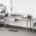 Thumbnail image #3 for Eagle Group Spec-Master Straight Soiled Dishtable with Pre-Rinse Sink, 30 x 30 Inch, Left-to-Right Operation