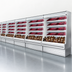 Thumbnail image #3 for Howard-McCray 35E Series 51-Inch Wide Packaged Meats Open Merchandiser with Self-Contained Refrigeration, 4 Lit Shelves, Stainless Steel