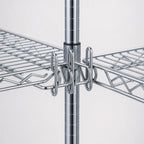 Thumbnail image #3 for Metro Super Erecta 2WS18S Double Post-Mount Shelf Support for 18-Inch Shelves, Type 304 Stainless Steel