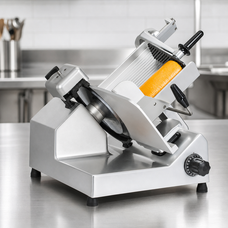 Product image #3 for Globe SG13 Premium Heavy-Duty Manual 13-Inch Gravity Feed Commercial Slicer