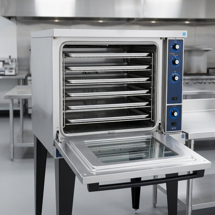 Product image #2 for Duke 613-G3V Single-Deck Deep Depth Gas Convection Oven with V-Basic Controls