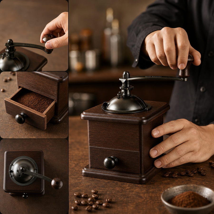 Manual Hand-Crank Operation