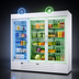 Thumbnail image #4 for Beverage Air MarketMax Dual Temperature Three-Section Reach-In Merchandiser Refrigerator with 3 Glass Doors