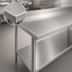 Thumbnail image #3 for Spec-Master Marine Series Stainless Steel Work Table with 4-1/2
