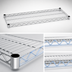 Thumbnail image #3 for Eagle Group QuadTruss Stainless Steel Wire Shelf, 48 Inch x 18 Inch, 800 lb Capacity