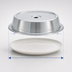 Thumbnail image #3 for Vollrath Stainless Steel Satin Finish Plate Cover for 12 7/16