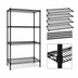 Thumbnail image #3 for Quantum Black Epoxy Stationary Wire Shelving Starter Kit, 36