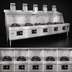 Thumbnail image #3 for York YF-5-SS Five-Chamber Gas Wok Range with Water-Cooled Top and Swing Faucets